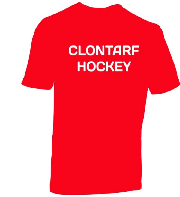 Clontarf Hockey Club T-Shirt Back